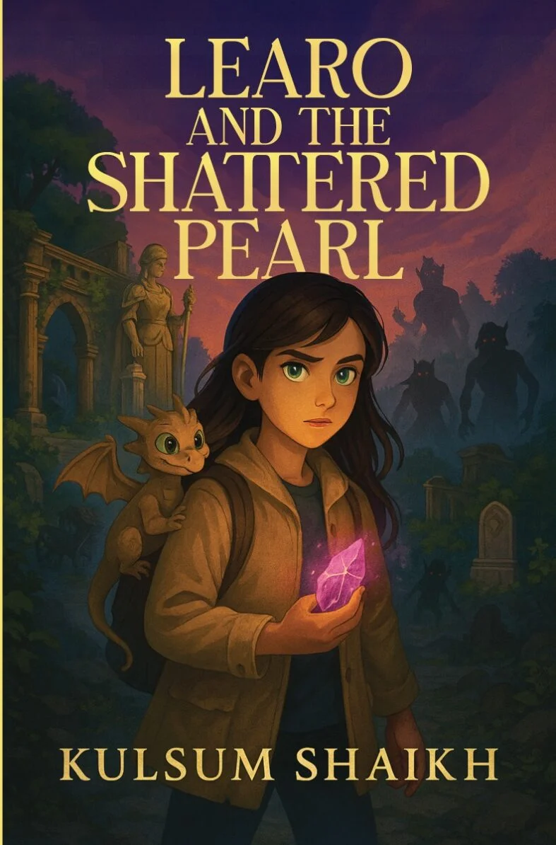 Cover of Learo and the Shattered Pearl by Kulsum Shaikh